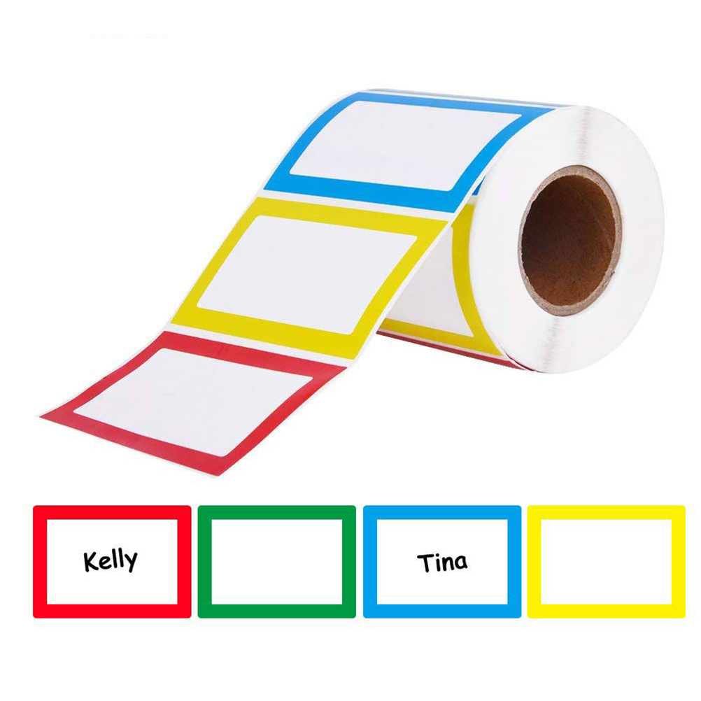 NIYANGLE 150Pcs Sticker Paper for Printer Multi Colored Paper for Document Recording School