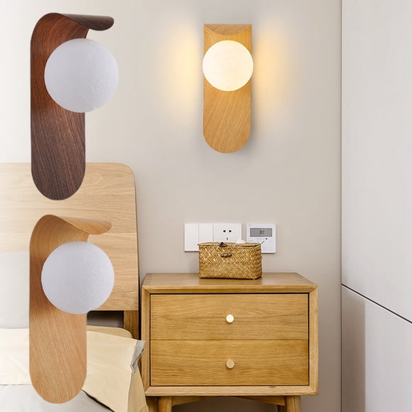 Sentmoon Bedside Table Lamps Desk Lamps for Home Office Night Light Balcony Wall Lamp Wall Lamp Indoor Background Corridor Hallway Household Bedside Bedroom Lamp