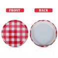thumbnail image 2 of KAKOWELY 12 Pcs Mason Jar Lids Wide Mouth Canning Lids Canning Lids Mason Jar Drinking Lids Mason Jar Seals,2.76"X2.76"X0.47", 2 of 4