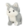 thumbnail image 1 of A Husky Breed Plush Puppy Electric Walking Toy With Sound Feature Realistic Pet Simulator For Children 6.6X3.1 Inch, 1 of 6