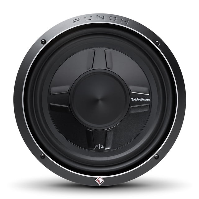 Rockford Fosgate P3SD2-12 Punch Stage 3 Caisson de Basses en PVC 12′′ Peu Profond 2-Ohms