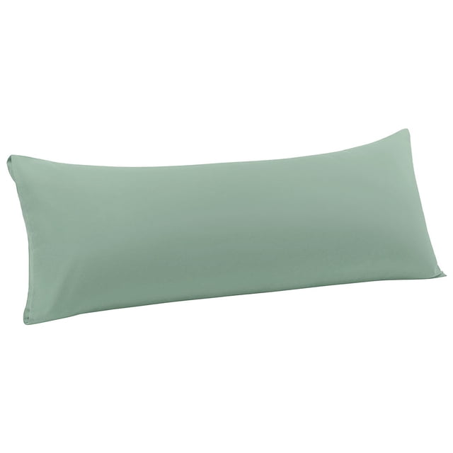Unique Bargains Silky-Soft Pillowcase Microfiber Body Pillow Case Cover with Envelope Closure