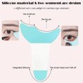 thumbnail image 4 of 2Pcs Eyeliner Assistant Brush Down Mascara Multi Function Novice Eye Makeup Apply Eyeshadow,Green Beauty Equipment, 4 of 4
