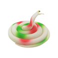 thumbnail image 1 of MesaSe Creative Tricky High Simulation Toy 31.5in Snake Soft Glue Scary Whole Person Rubber Animal Fake Snake Risso‘s Cobra, 1 of 11