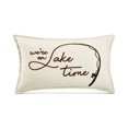 thumbnail image 1 of Lacourte Coussin Décoratif Lake Time 14 x 24, Ivoire, 1 of 1