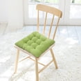 thumbnail image 4 of 45x45cm Soft Dining Chair Cushion, Double-Sided Padded Seat Cover with Non-Slip Fasteners, 4 of 9