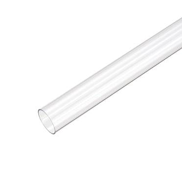 Unique Bargains PC Rigid Round Clear Tubing, 11/16-inch ID x 3/4-inch OD 1.6ft Plastic Tube