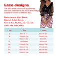 thumbnail image 5 of Baohd Robe Courte Imprimée pour Femmes Manches Longues Banquets Banquet Été Plage Vacances Accessoires de Fête Élégants Rose 5TG, 5 of 5