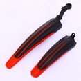 thumbnail image 2 of Xingzhi 2x Lightweight And Portable Mountain Bike Mudguard Easy To Assemble Or Disassemble Front Rear Bike Mudguard Plastic light blue 1Set, 2 of 6