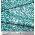 thumbnail image 2 of Soimoi Poly Georgette Fabric Snake Animal Skin Print Fabric by Yard 52 Inch Wide, 2 of 3