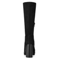 thumbnail image 2 of Unique Bargains Women's Mid-calf Block Heel Boots, 2 of 8