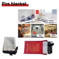 thumbnail image 4 of Grande Couverture d'Urgence contre l'Incendie à Dégagement Rapide en Étui Version Anglaise G6K4, 4 of 9