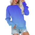 thumbnail image 1 of Meichang Sweat-Shirt pour Femmes Manches Longues Col Rond Ample Pull Mode Gris Léger Fall Pull avec Poche, 1 of 6