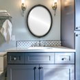 thumbnail image 4 of Athena Framed Mirror - Black Silver, 4 of 6