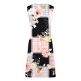 thumbnail image 4 of TJAZFJPA Robes Maxi d'Été pour Femmes Dames Élégante Jupe Midi à Bretelles Dames Robe Décontractée Imprimée Jupe de Plage 2 Robes de Soirée Robe de la Saint-Valentin, 4 of 5