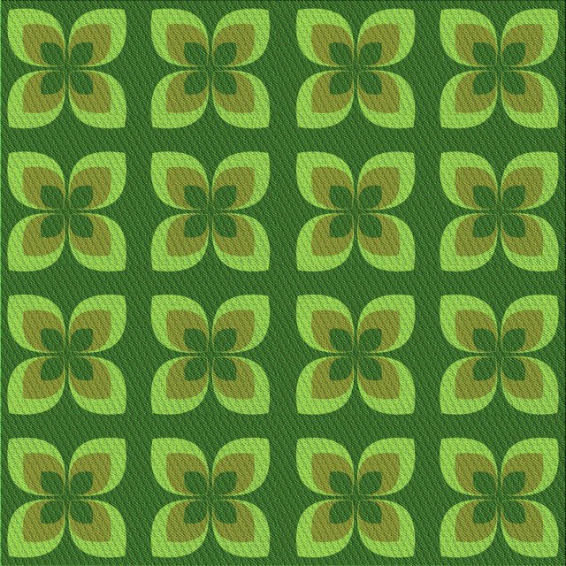 Ahgly Tapis d'Intérieur Lavable en Machine Carré Vert Pois, 7 Pieds Carré