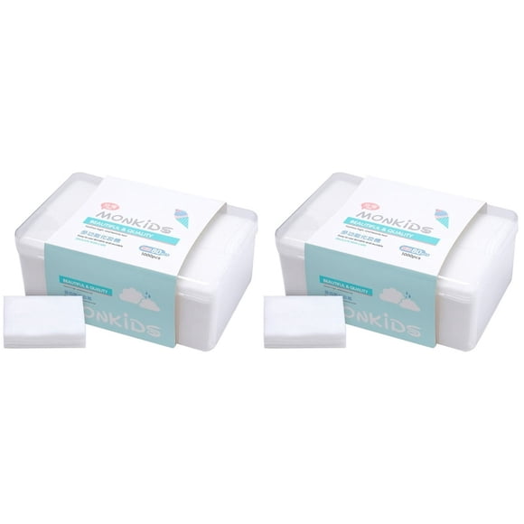 HAOAN2 PCS Waterproof Makeup Remover Face Wipes Simple Wash Pads Cosmetic Miss