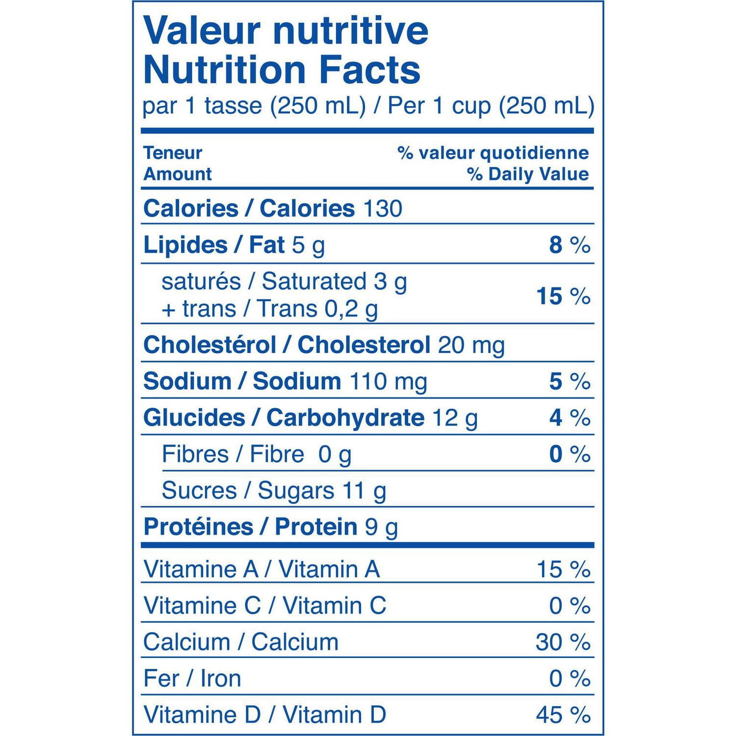 Québon Lait Partiellement Écrémé 2 %
