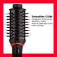 thumbnail image 3 of Revlon One-Step Volumizer Plus Hair Straightening Brush with Ceramic Titanium Barrel, 3 of 7
