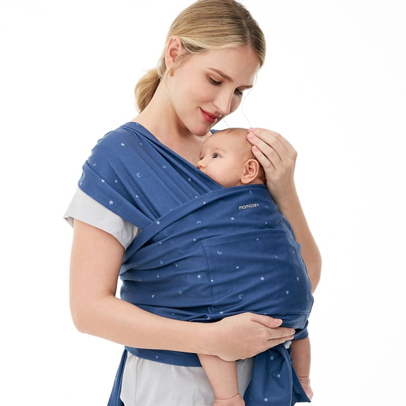 Momcozy Baby Wrap Carrier Slings, Adjustable Easy to Wear Infant Carrier Slings for Babies Girl and Boy