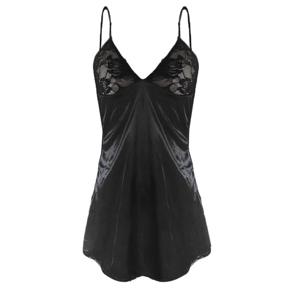 FhsagQ Womens Lingerie Set Black New Fashion Women Plus Size Lace Silks Lingerie Nightdres Underwear Women's Lingerie Bodysuit Women Lingerie Crotchless Black XXXL