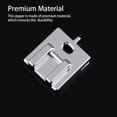 thumbnail image 4 of 2 Pieces Invisible Zipper Home Supplies Small Handy Installation Metal Zippers Smooth Surface Household Accessories Foot Presser Set, 4 of 9