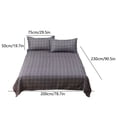 thumbnail image 3 of Apmemiss Plaid Comforter Set Full 3 Pieces Soft Bedding Plaid Comforter Set, Check Simple Geometric Square Pattern Bedding Set, Modern Soft Washed Microfiber Comforter Cover and 2 Pillowcases, 3 of 6