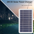 thumbnail image 3 of 2X 5V High Power USB Solar Panel Outdoor Waterproof Hike Camping Portable Cells Battery Solar Charger for Mobile Phone, 3 of 6