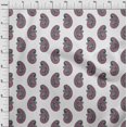 thumbnail image 3 of oneOone Viscose Chiffon Fabric Paisley Block Print Fabric BTY 42 Inch Wide, 3 of 4