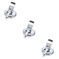 thumbnail image 1 of relayinert Door Hanging Hook Hanger Suction Cup Key Bathrobe Storage Rack Heavy Duty Coat Umbrella Accessory for Kitchen Bedroom Silver 3Set, 1 of 6