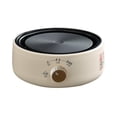 thumbnail image 2 of FHBVT Mini Electric Stove Portable, Three-Stage Adjustable Heat Knob Explosion-Proof Panel Even Heating for Boiling Simmering Frying, Compact Kitchen Countertop Hot Plate Cooking Home Dorm, 2 of 7