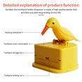 thumbnail image 1 of Toothpick Box Toothpick Storage Case Automatic Dispenser Bird Shape toothpick dispenser; toothpick ABS Plastic Holder, Yellow, 1 of 8