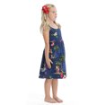 thumbnail image 5 of Girl Elastic Strap Dress Christmas Dress Santa Red, 5 of 5