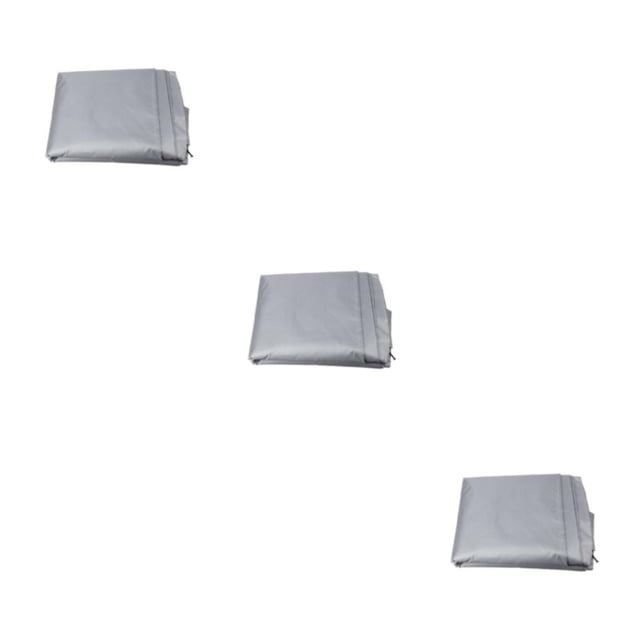 relayinert Dustproof Cover Premium Waterproof Protection For Boat Polyester Waterproof Cover Boat Cover Waterproof And Dustproof silver 270*94*46cm 3Set