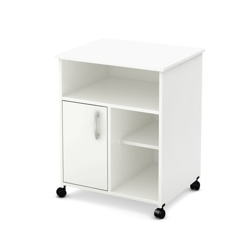 South Shore Axess Printer Cart for All, in Pure White