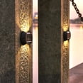 thumbnail image 4 of Waduyeva Solar Up And Down Wall Lights Waterproof LED Outdoor Lighting, 4 of 8