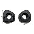 thumbnail image 3 of Krator Kit de Couverture de Contrôle de Commutateur de Guidon Noir Compatible avec Harley Davidson Softail 2000-2005, 3 of 3