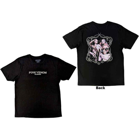 BlackPink Unisex T-Shirt Pink Venom (Back Print)