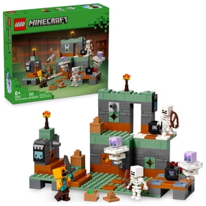 LEGO Minecraft Le Jouet de la Chambre de première instance - Gamer Playset pour enfants, filles et garçons, 6-8 ans et plus - Comprend Shadow Hoodie Minifigure pour jouer avec Pretend - Idée cadeau d'anniversaire - 21271
