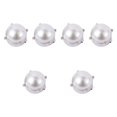 thumbnail image 2 of Abbracc 6 Pieces Button Covers Classic Cufflinks for Graduation Anniversary Business, 2 of 9