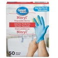 thumbnail image 1 of Great Value Nitryl Disposable Gloves, 1 of 1