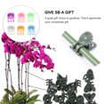 thumbnail image 4 of 60pcs Jardinage Orchidée Clips en Plastique en Forme de Rose Plantes Vigne Support Clip, 4 of 7