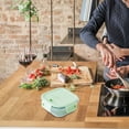 thumbnail image 4 of Yhmxh Kitchen Gadgets,Home and Kitchen,Glass Bento Box Can Be Microwave Oven Students Heated Lunch Box Office Fresh-keeping Box Bento Boxs, 4 of 6