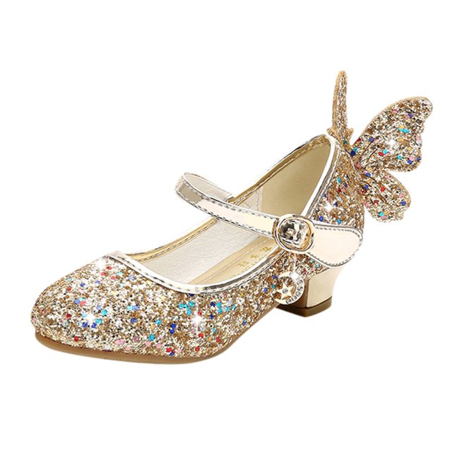 XZNGL Shoes for Kids Girls Infant Kids Baby Girls Crystal Bling Single Princess Shoes Sandals Princess Shoes for Girls Kids Sandals Girls Kids Shoes Girls Baby Girls Shoes