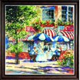 thumbnail image 2 of Cafe In The Sun Kit de Point de Croix Compté - 14 Pouces X 14 Pouces, 14 Unités, 2 of 3