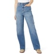 thumbnail image 1 of Levi Strauss Signature.™ Women’s Heritage High-Rise Utility Loose Straight Jeans, 1 of 3
