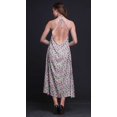 thumbnail image 3 of Bimba Robe de Plage d'Été pour Femmes à Dos Nu Imprimé Floral - Très Grande Taille, 3 of 6