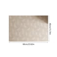 thumbnail image 3 of QTOCIO Tapis Rayé Beige Confortable Tapis de Salon Rafraîchissant Tapis de Chambre Tapis de Balcon, 3 of 4