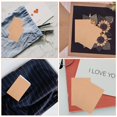 thumbnail image 2 of MesaSe Blank Jam DIY Cards Note Accessory Paper Cardstock Brown Kraft Double Sided 80 Pcs, 2 of 6