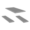 thumbnail image 1 of Picnic Tables for Outdoors Outdoor Courtyard Waterproof Table Cover Three Piece Picnic Table Cloth Back Flannel Elastic Table Cover Picnic Table Cover, 1 of 5